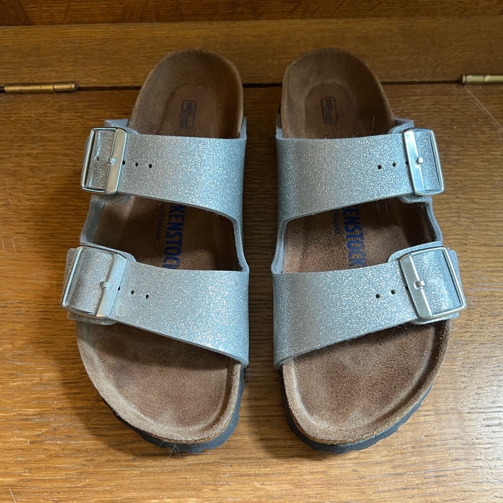 Birkenstock Arizona SFB Silver 38 N